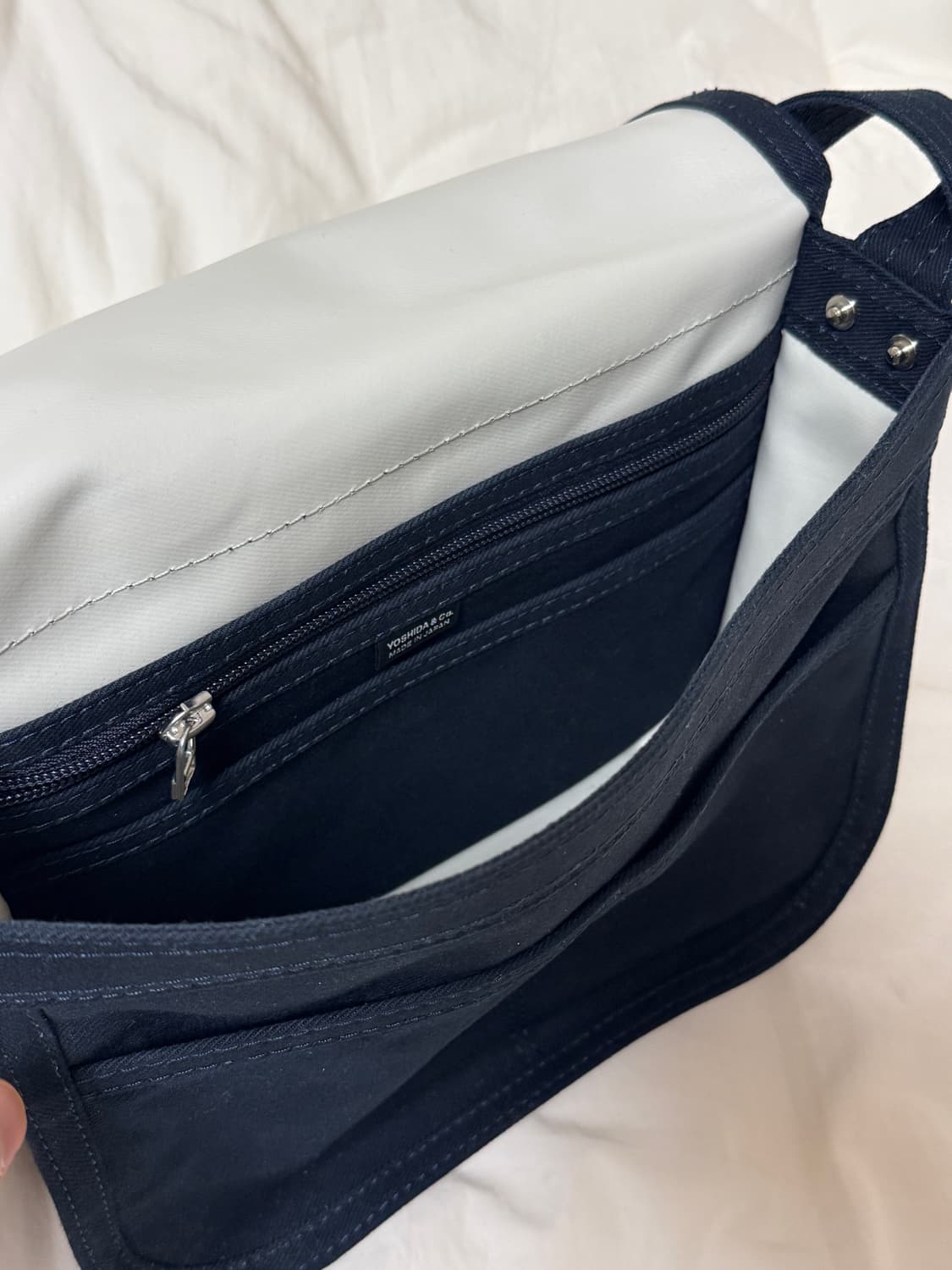 요시다포터 네이키드 숄더백 S 네이비 상품이미지3