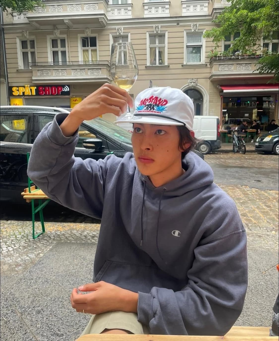 ➕살로몬 트레일 캡 모자 버건디/그레이 상품이미지1