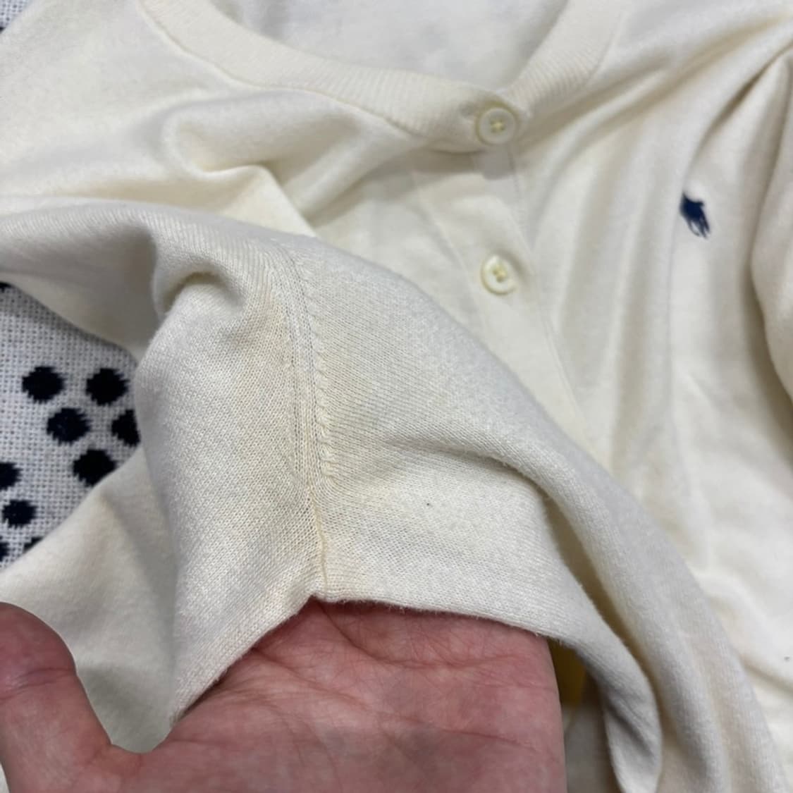 폴로 랄프로렌 신형 자수로고 피마코튼 니트 가디건 S P00001 상품이미지6