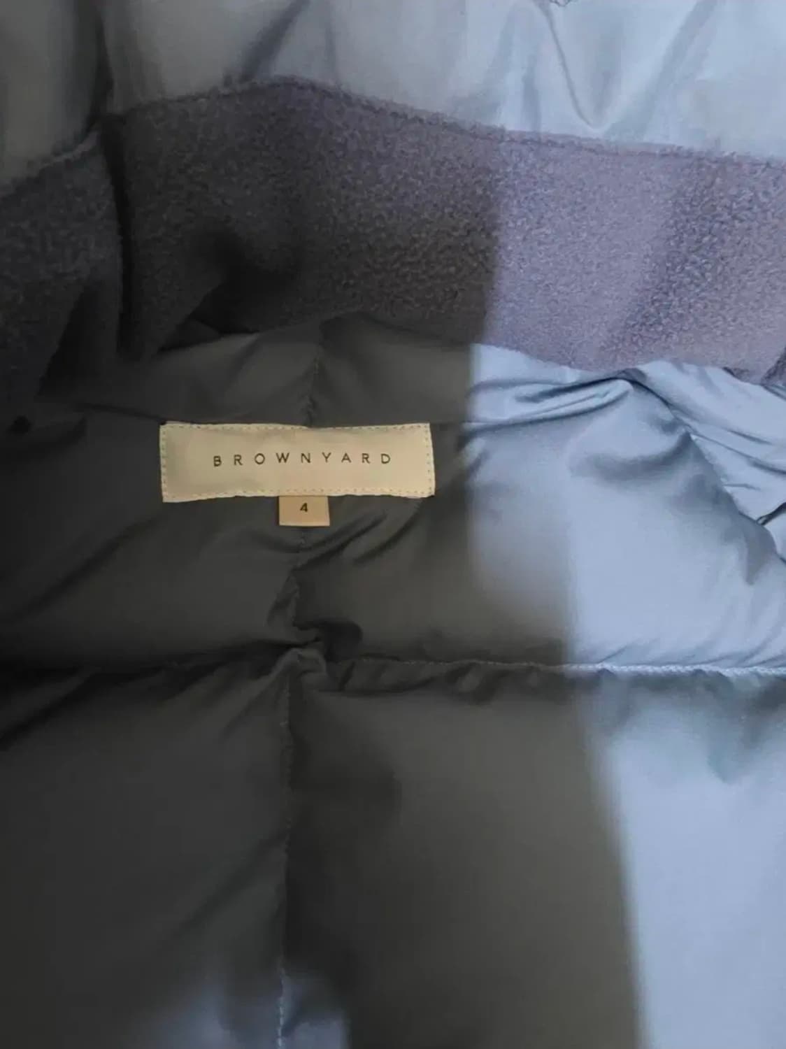 브라운야드 유틸리티 구스다운 파카 4 블루그레이 상품이미지3