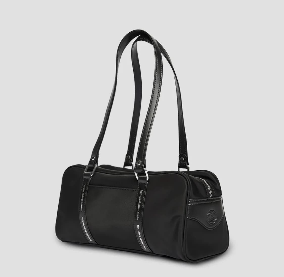 홈보이스포츠클럽 라인 보스턴백 블랙 상품이미지1