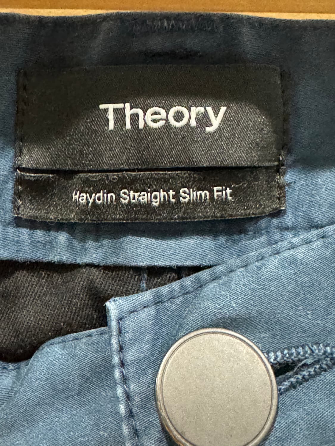 Theory 남성 스트레이트 슬림핏 바지 32 상품이미지3