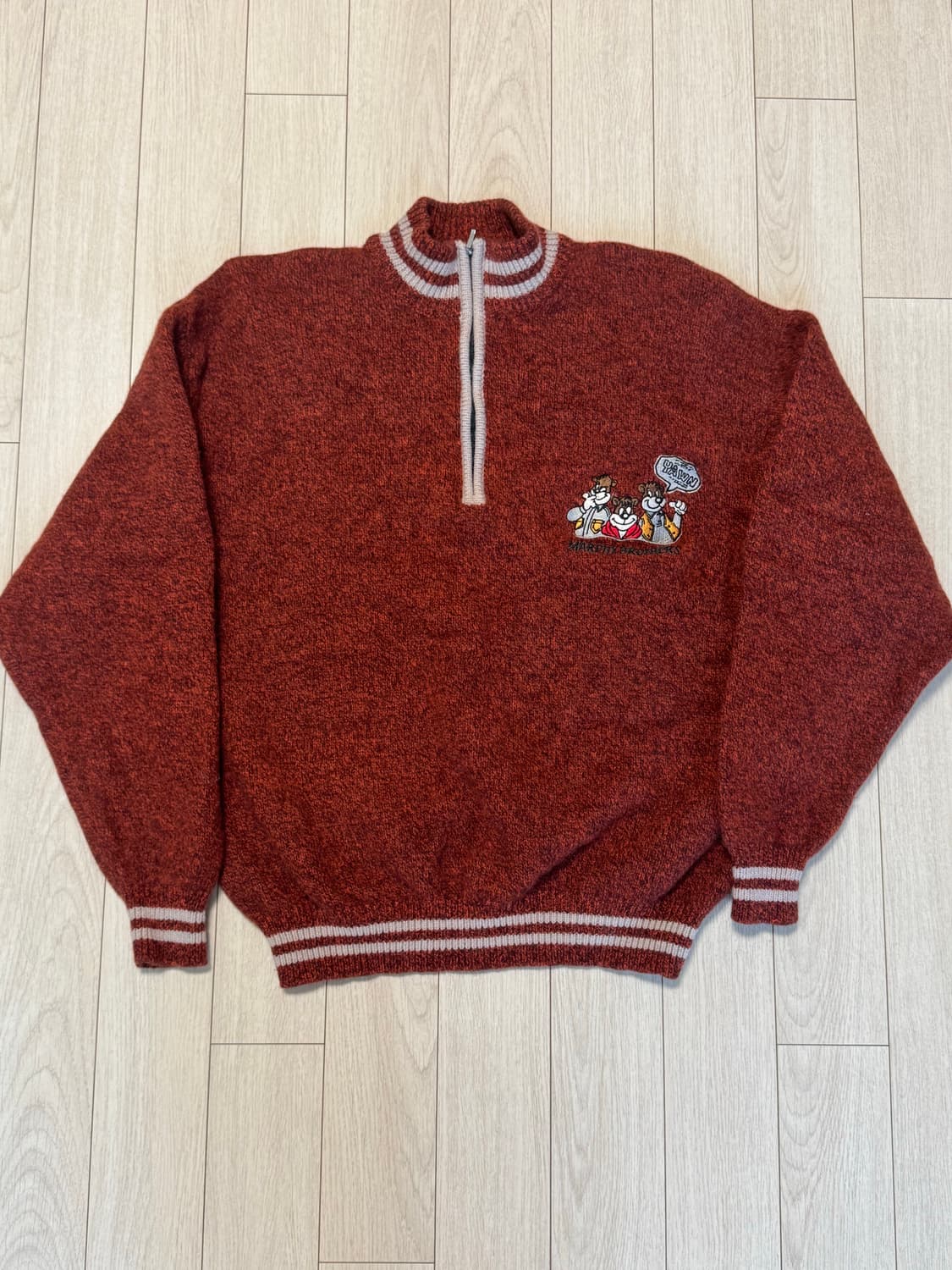 murphy brothers fit out 울100%니트 아노락 상품이미지1