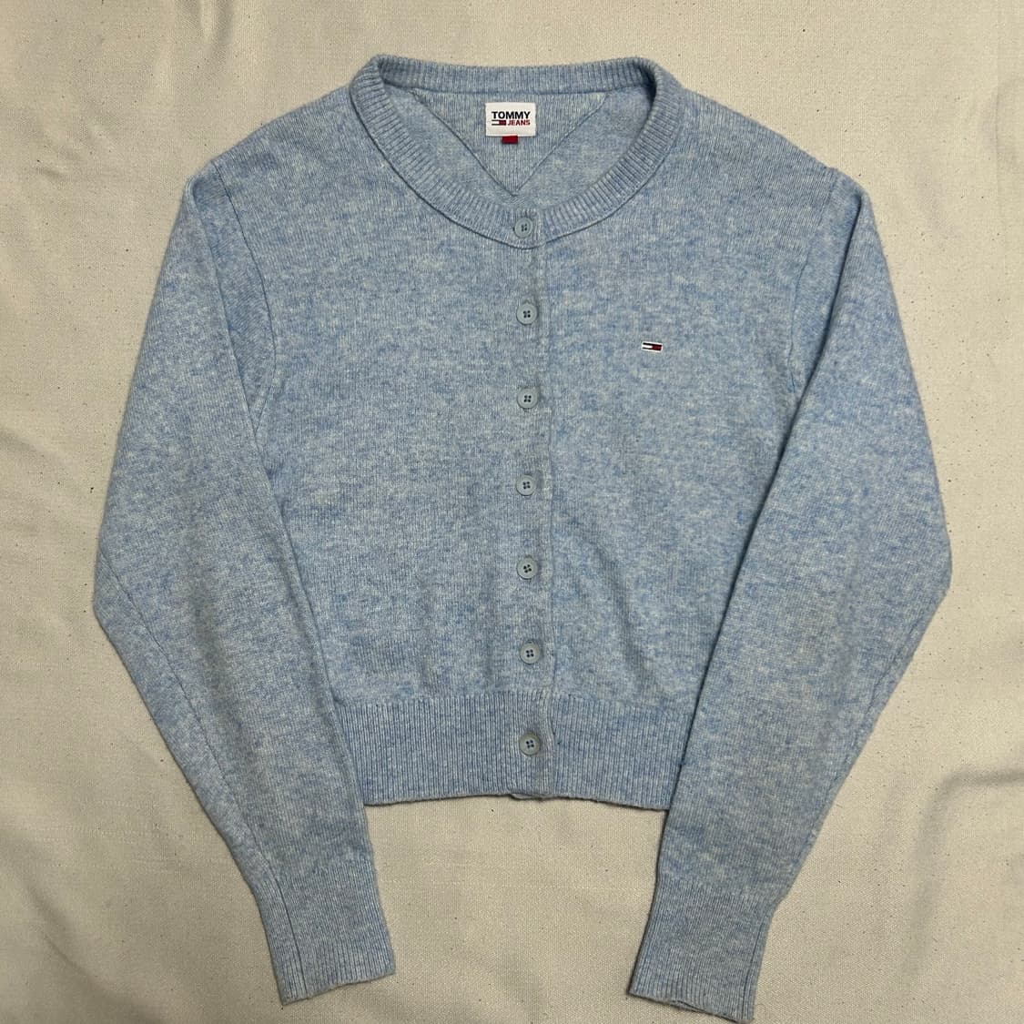 XS 타미 진스 스카이블루 가디건  상품이미지2