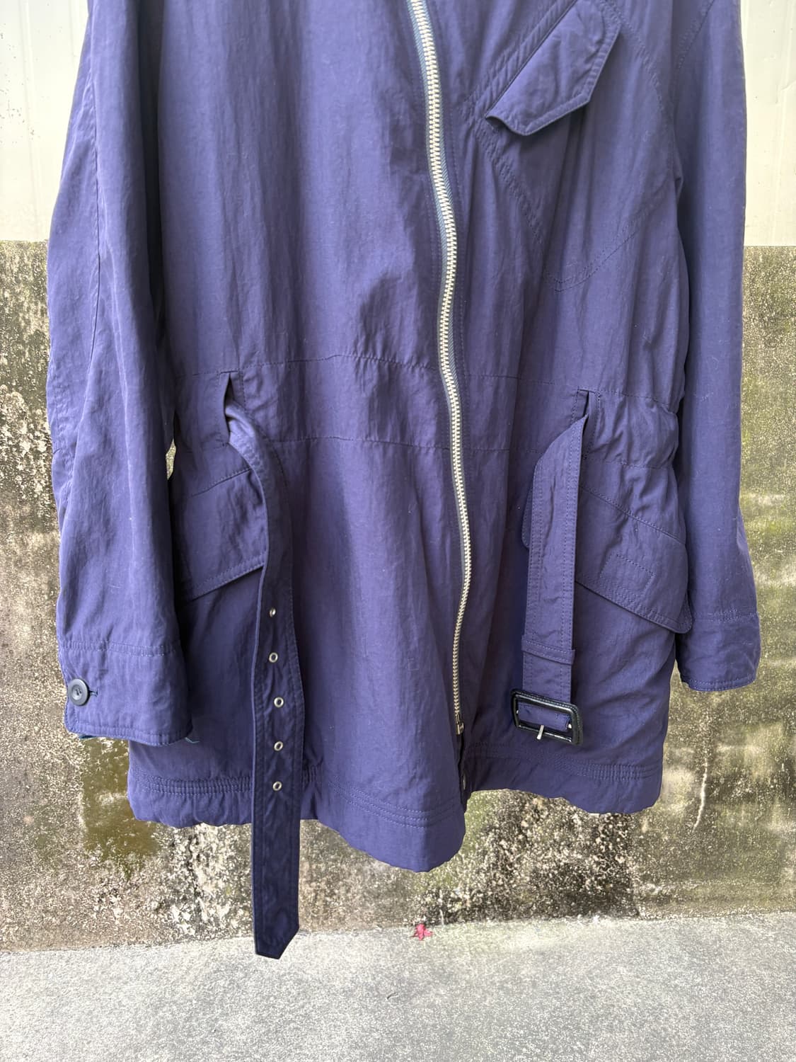 90‘s 타케오키쿠치 아카이브 비대칭 벨티드 자켓 상품이미지4