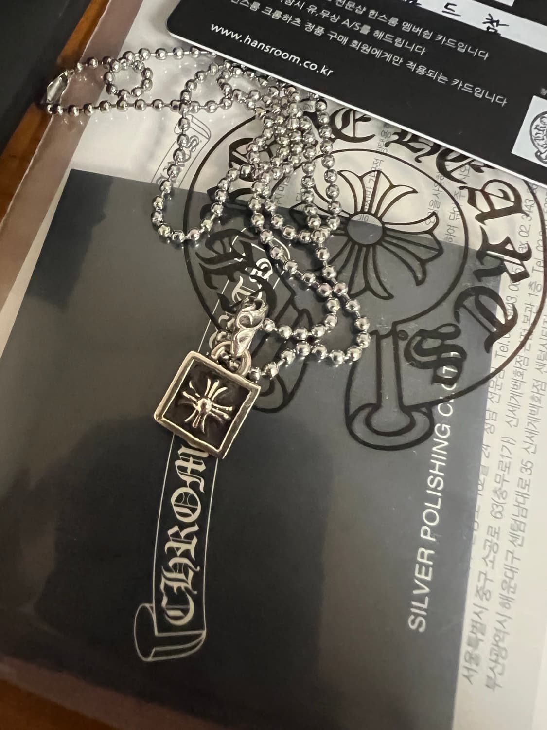 (정품) 크롬하츠 ch플러스 프레임 드 참 펜던트 상품이미지3