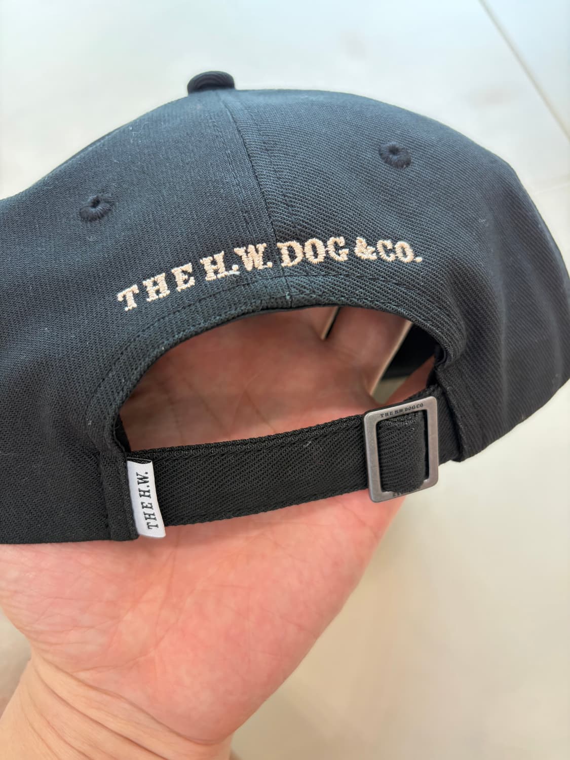 도그앤코 dog&co 볼캡 블랙 상품이미지4