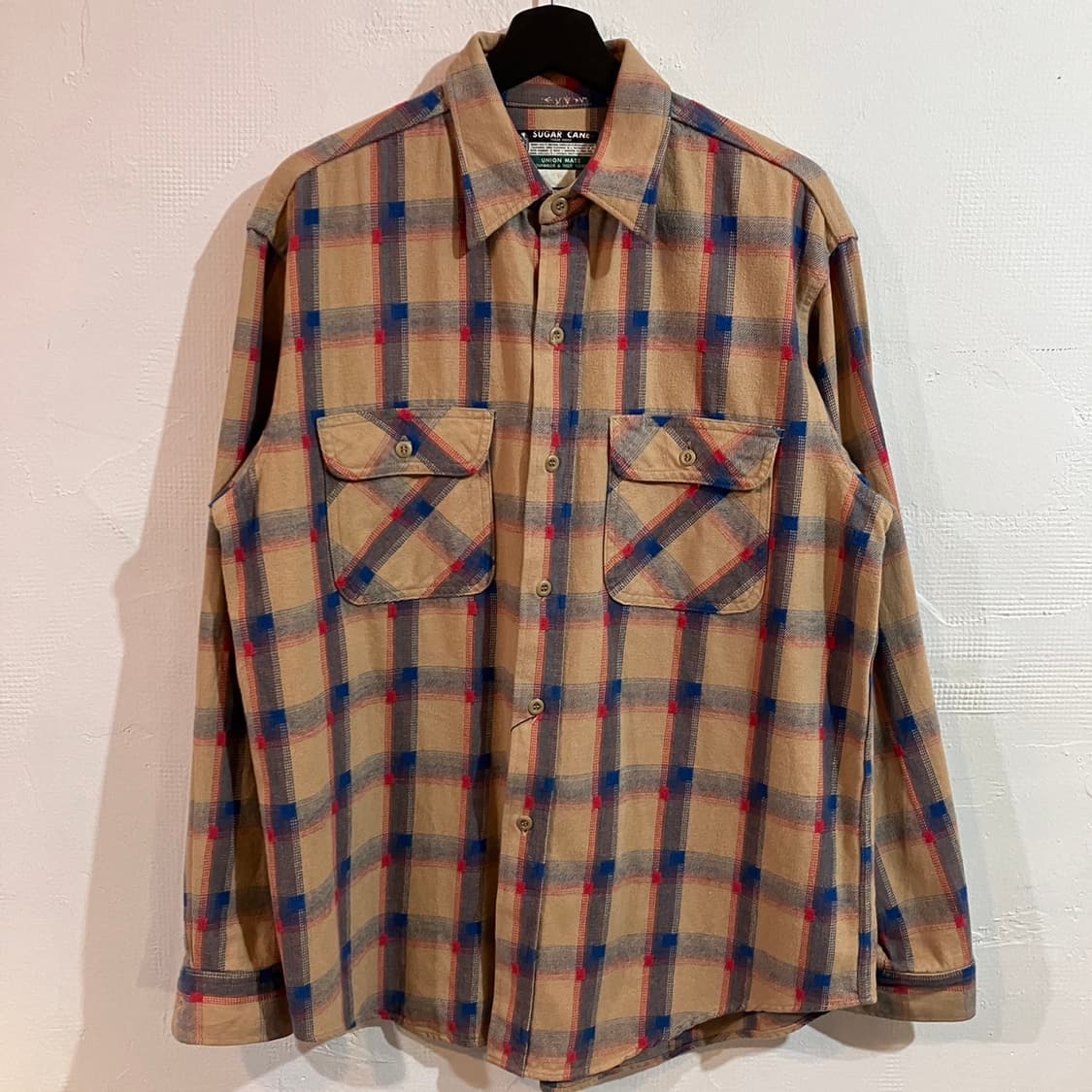 슈가케인 체크패턴 셔츠 상품이미지2