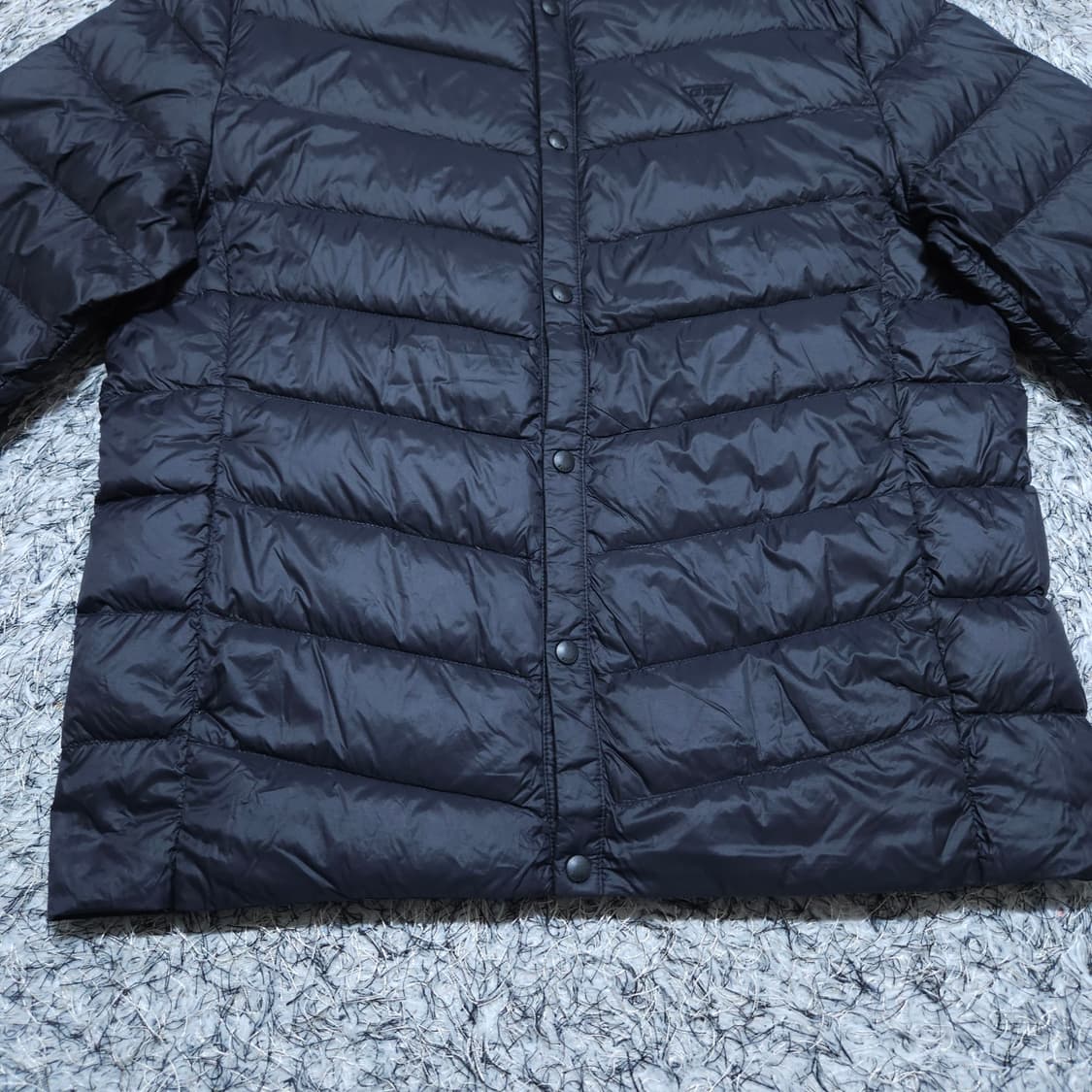 게스)100 남자 거위털 경량패딩 / 왕눈이샵 상품이미지4