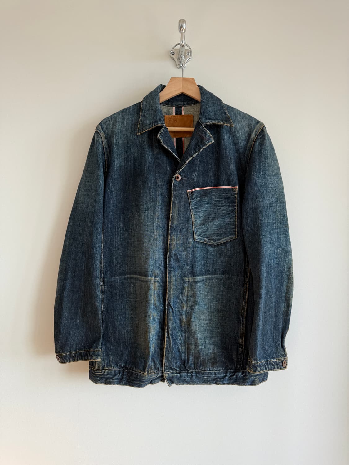 에드윈(EDWIN) 데님 셀비지 커버울 상품이미지1