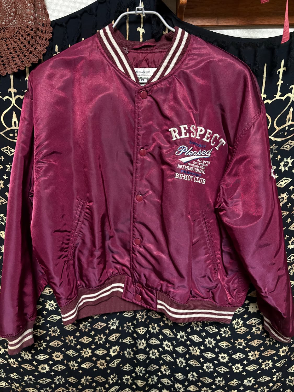 빈티지 바시티 자켓 상품이미지2