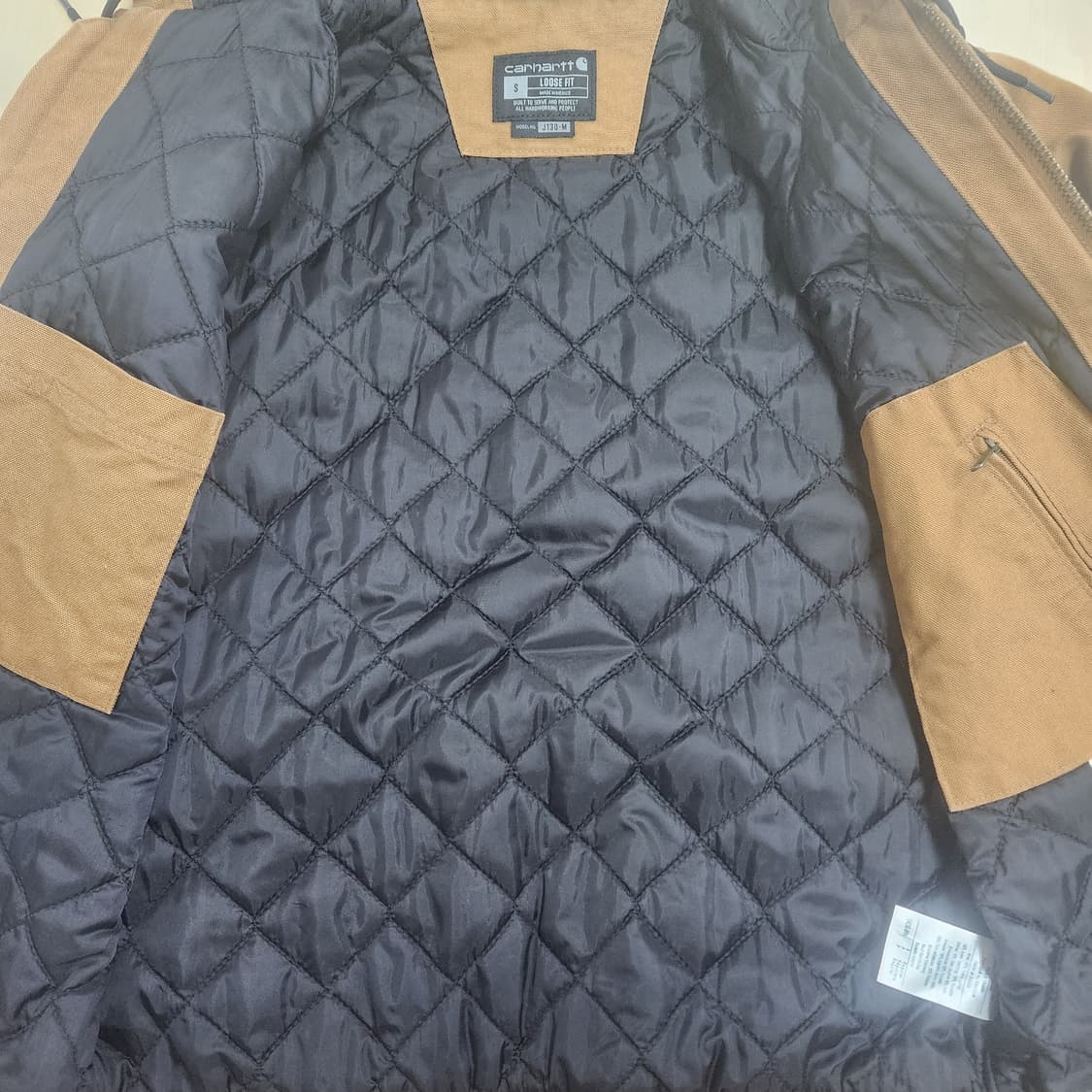 (쿨거시 네고)칼하트 j130 덕 액티브 자켓(s) 상품이미지4