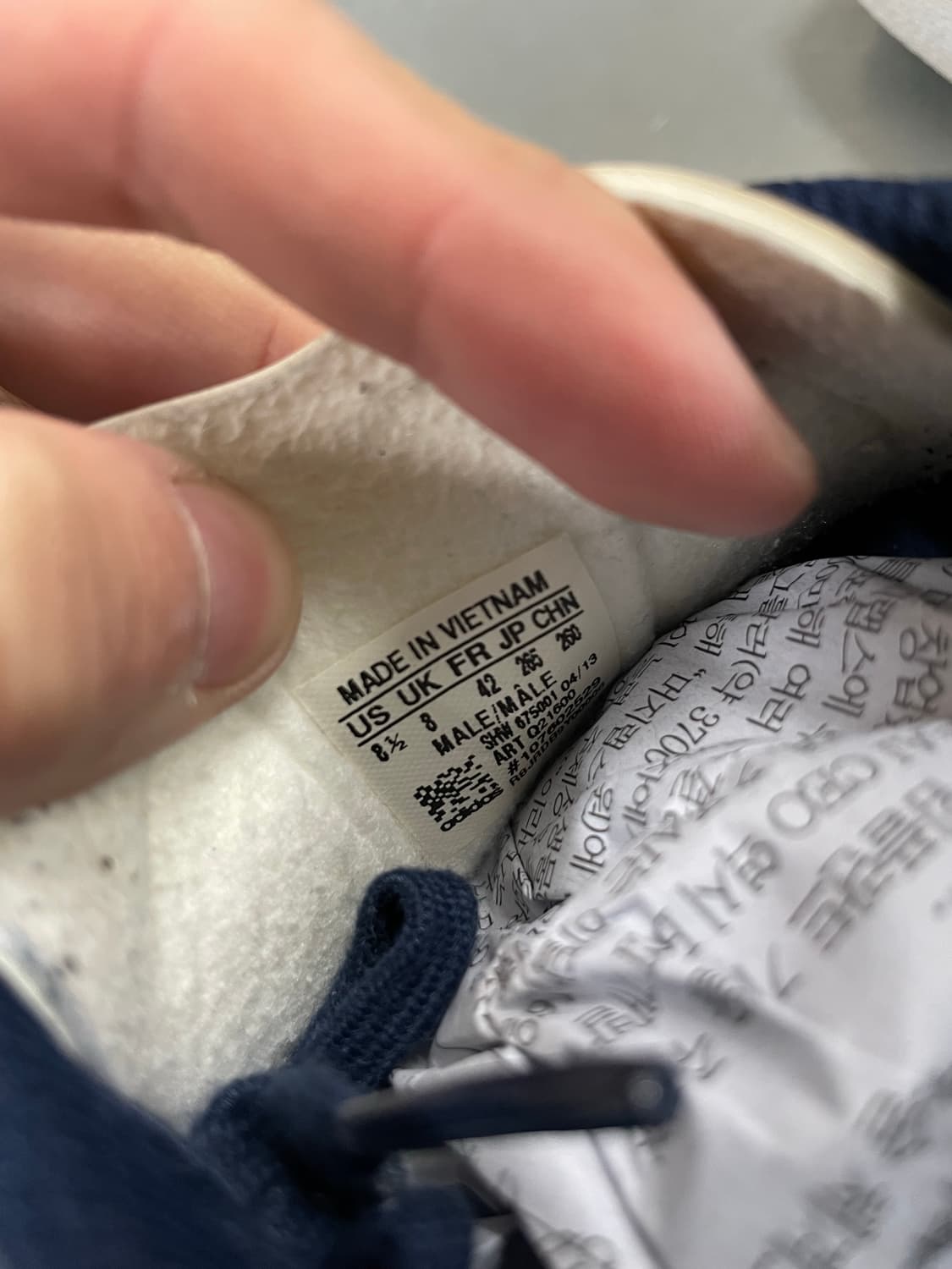 아디다스 가젤 네이비 260 상품이미지7