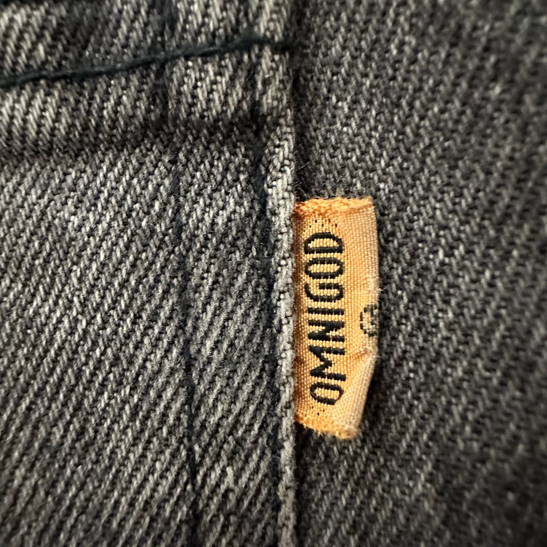 OMNIGOD japan made black jeans denim 상품이미지6