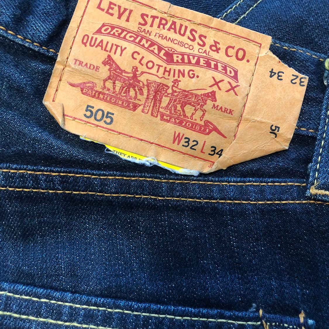 리바이스 505 데님팬츠 상품이미지10