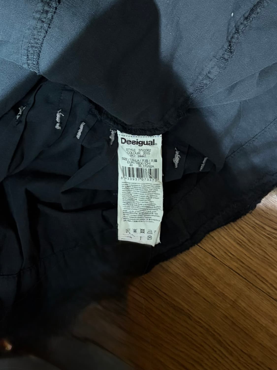 데시구알 그라데이션 집업 원피스 상품이미지9