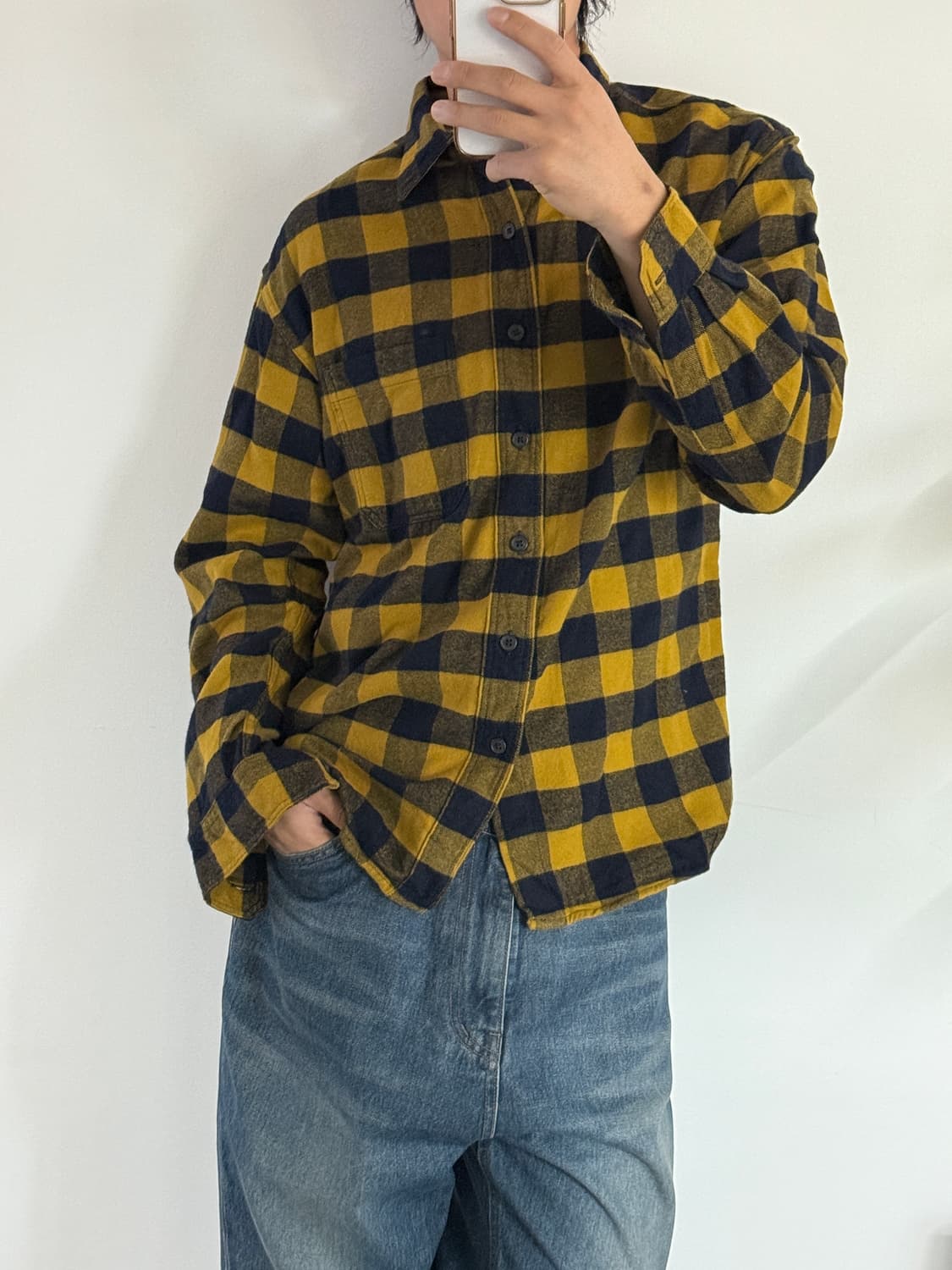 유니클로 플란넬 셔츠 상품이미지1