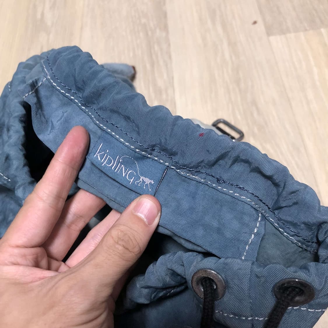 (ONE SIZE) 키플링 KIPLING Y2K 복조리 블루 키플링 백팩 상품이미지6