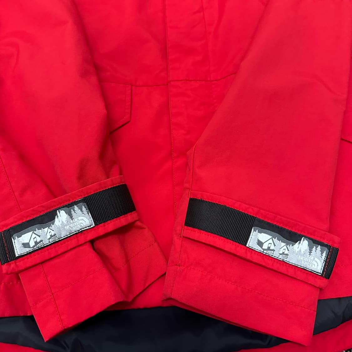 노스페이스 화이트라벨 바람막이 자켓 레드 95(M) 상품이미지4