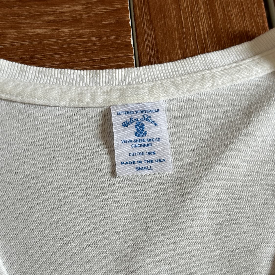 90’s Velva sheen usa pocket 1/2 tee 상품이미지6
