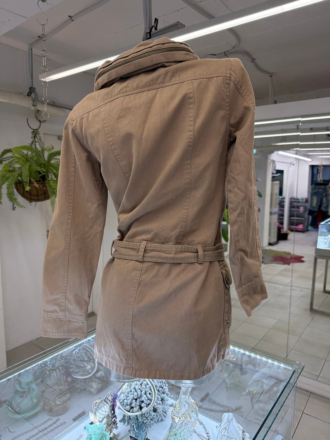 beltted cargo coat 상품이미지3