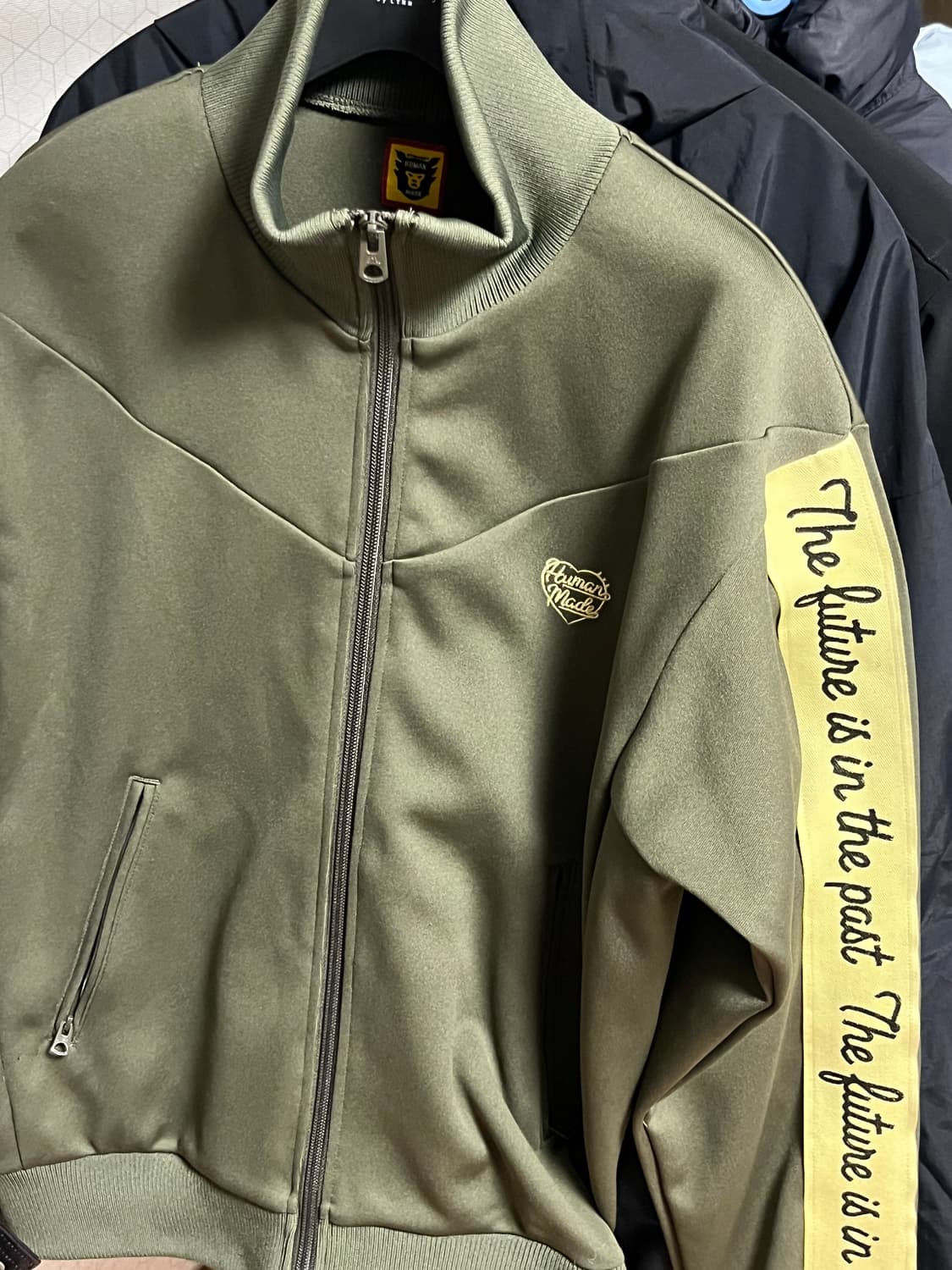 휴먼메이드 트랙 자켓 올리브 드랩 S 상품이미지2