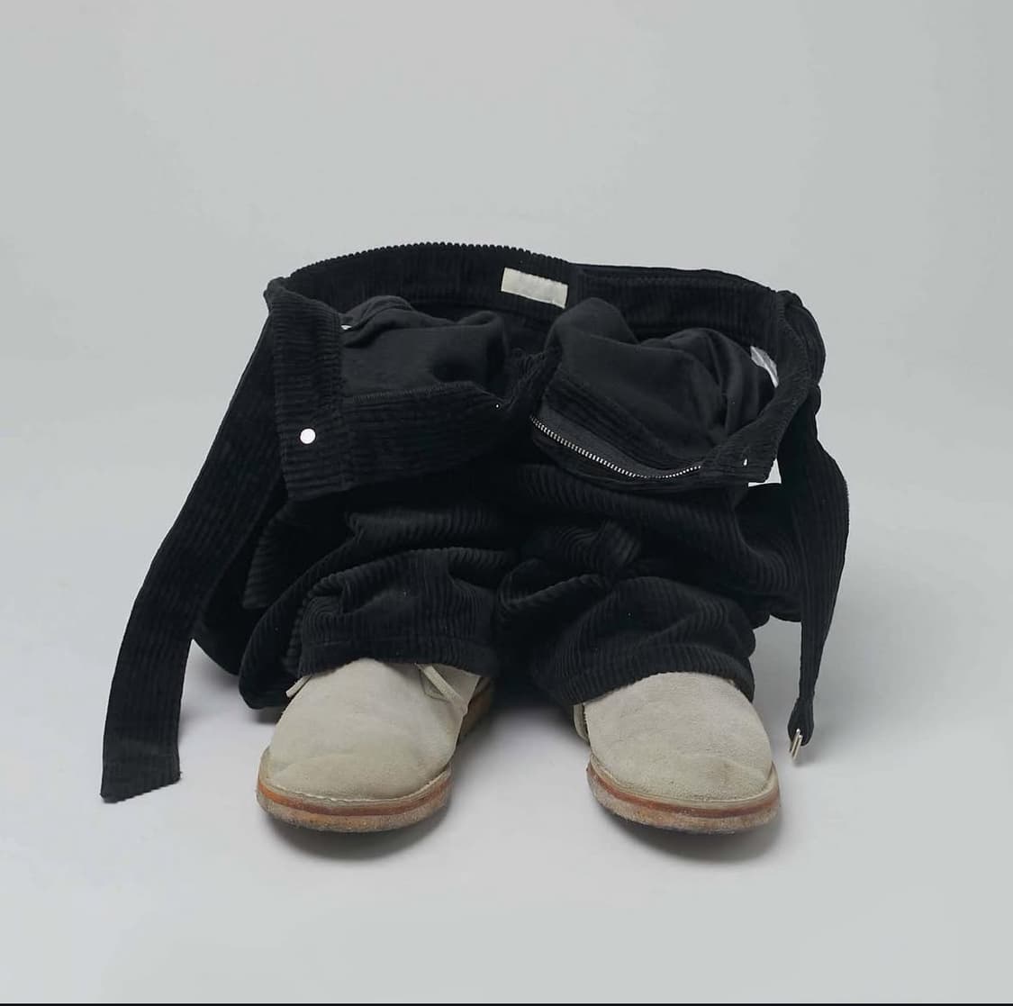 함오피스 11pants 코듀로이 팬츠 블랙 사이즈 1 (28) 상품이미지2