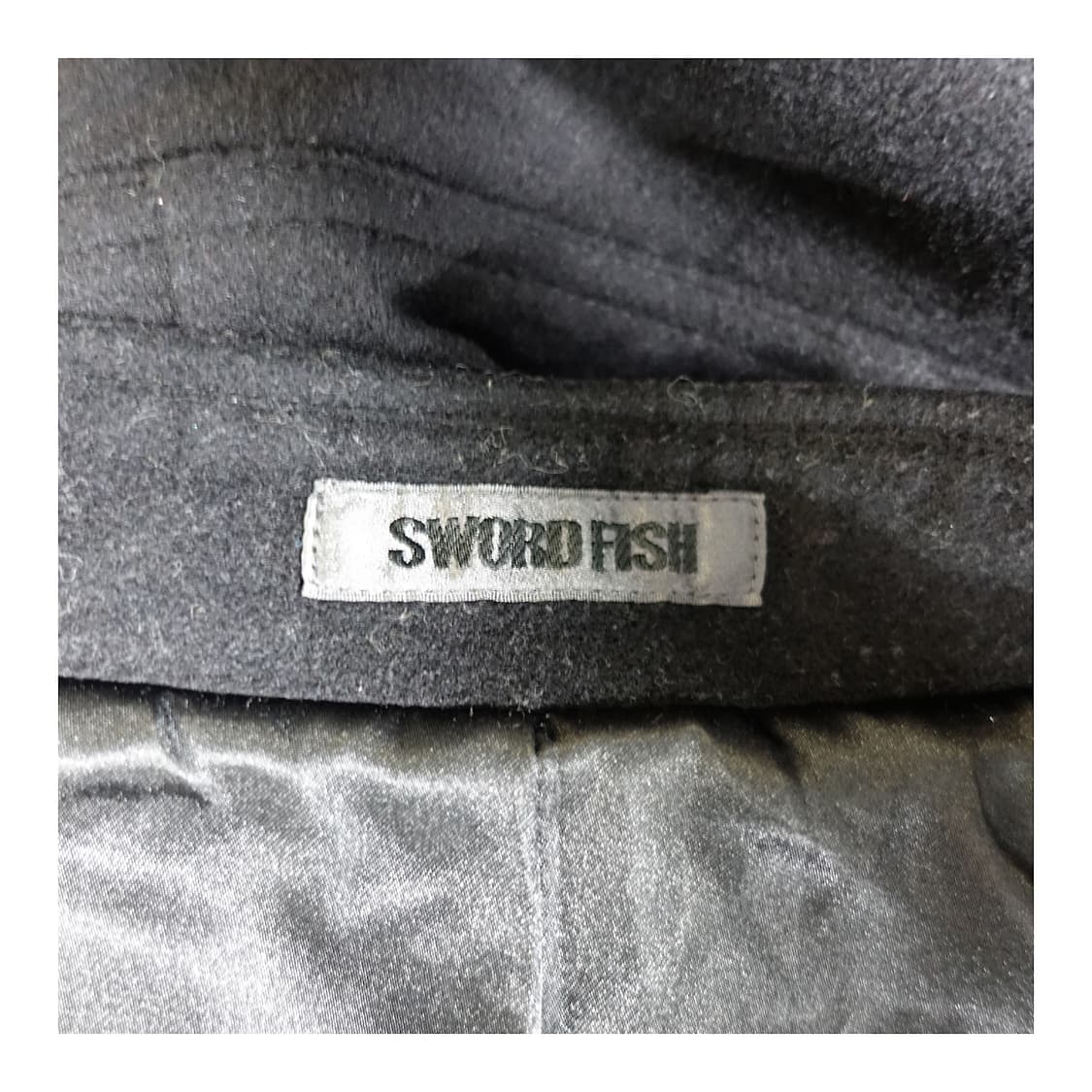 SWORDFISH 소드피쉬 나폴레옹 울 금장 더블버튼 크롭 숏 자켓 상품이미지8