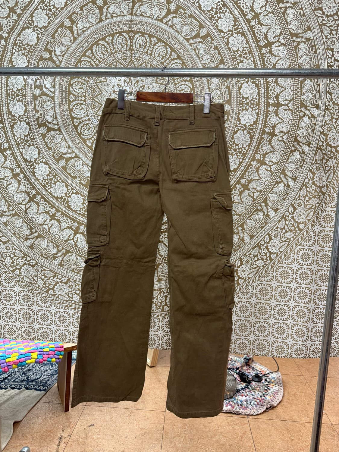 오츠 베이지 카고팬츠  상품이미지5