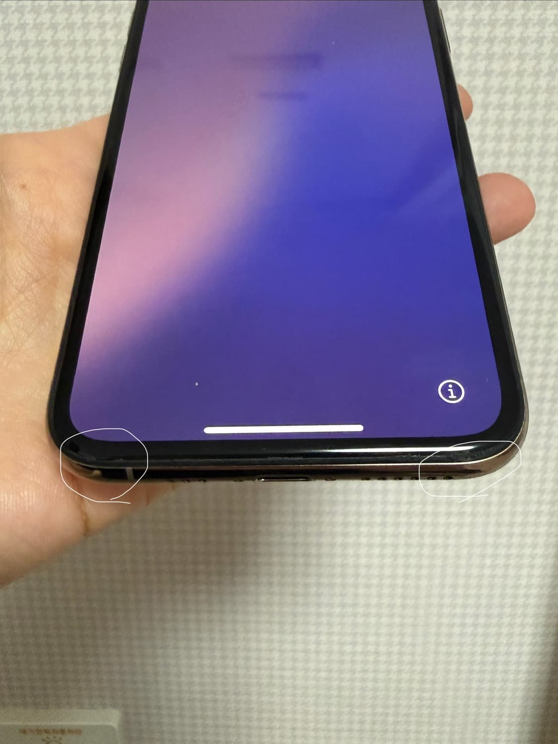 아이폰 xs 골드 256기가 풀박스 배터리100% 상품이미지9