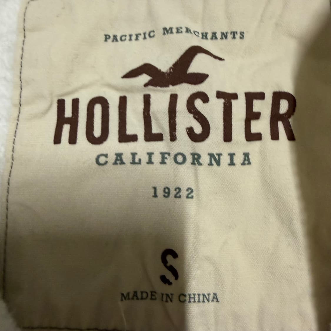 홀리스터 화이트 후드집업 S 상품이미지3