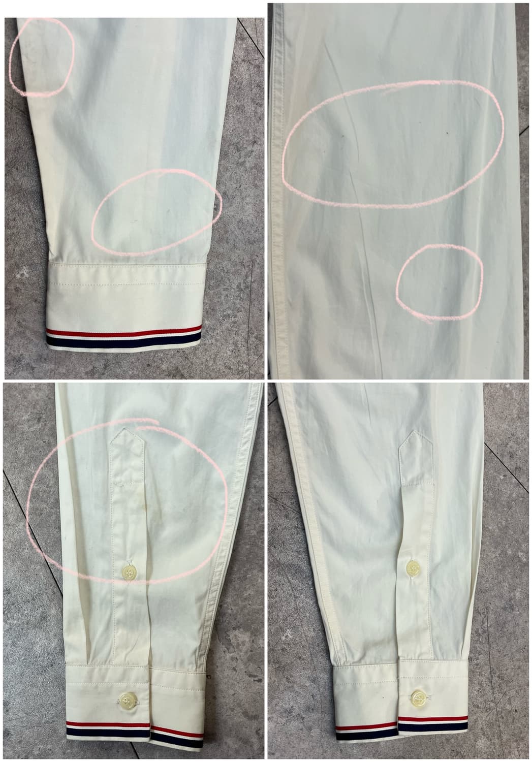 몽클레르 포켓 셔츠 아이보리 48 #csz3940 상품이미지10