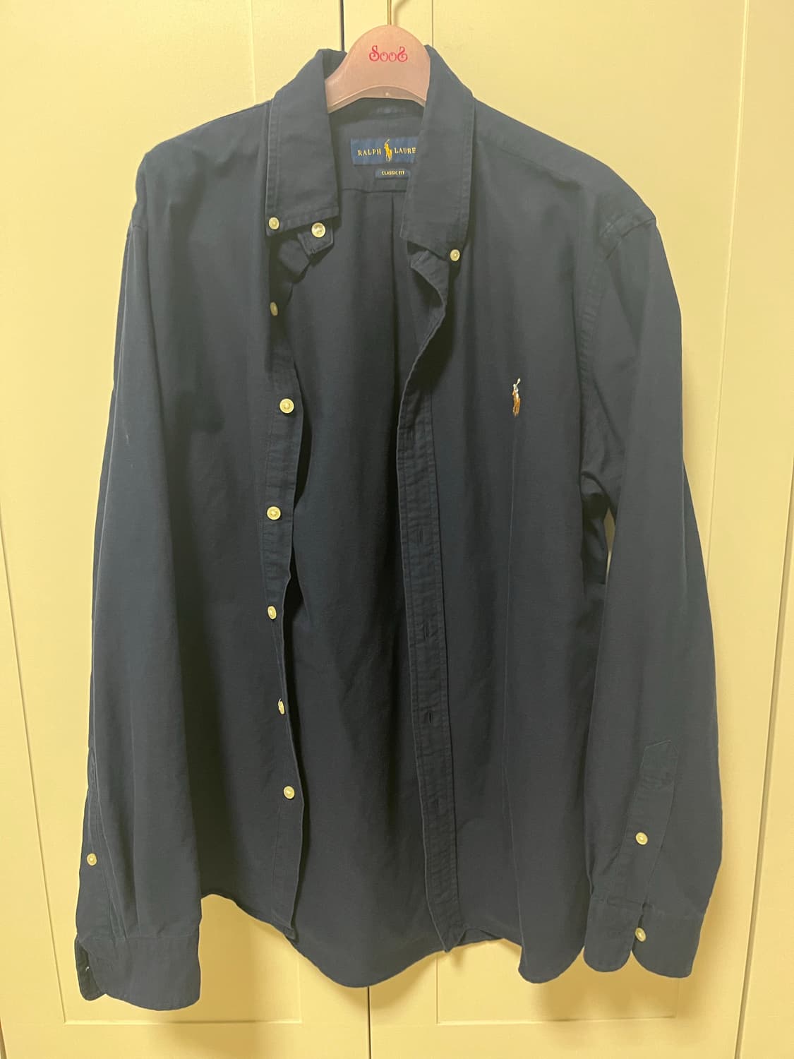 폴로 네이비 셔츠 정품인증 상품이미지1