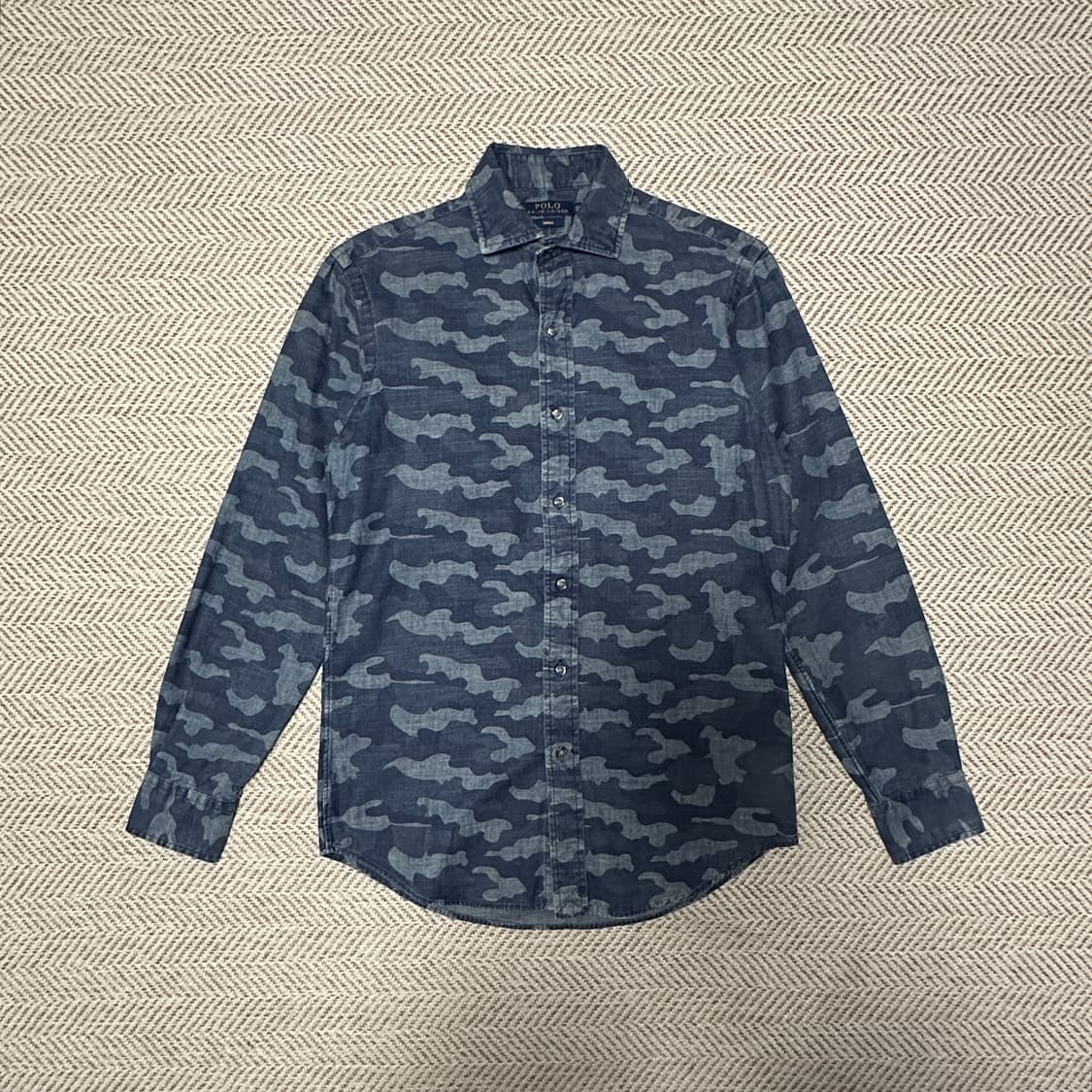 POLO RALPH LAUREN indigo camo shirt 상품이미지1