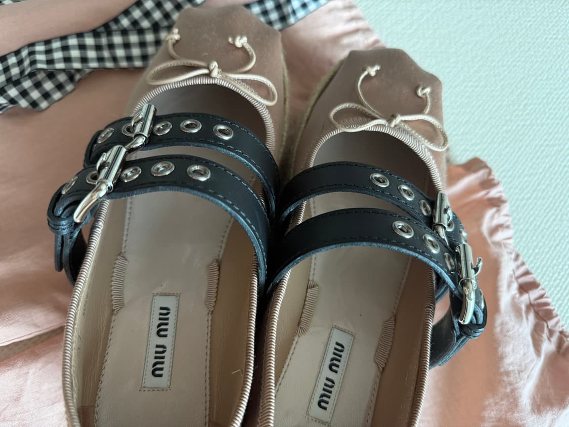 미우미우 발레리나 에스파듀37 상품이미지6