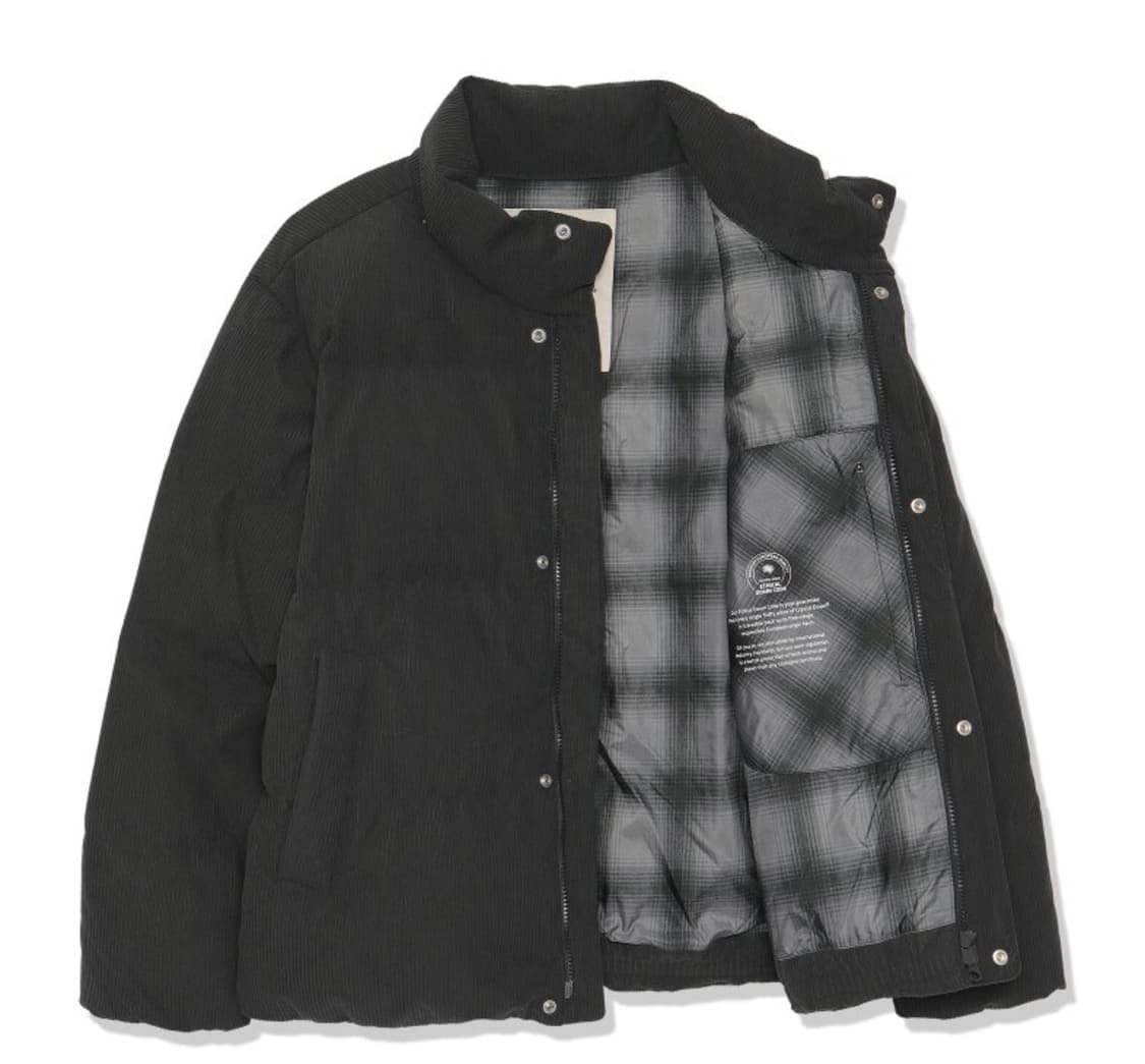 노르디스크 코듀로이 푸퍼 크리스탈 다운 패딩 상품이미지4