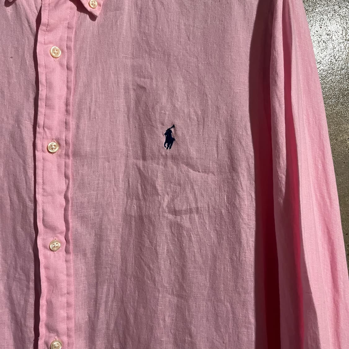 폴로랄프로렌 린넨 솔리드셔츠 상품이미지6