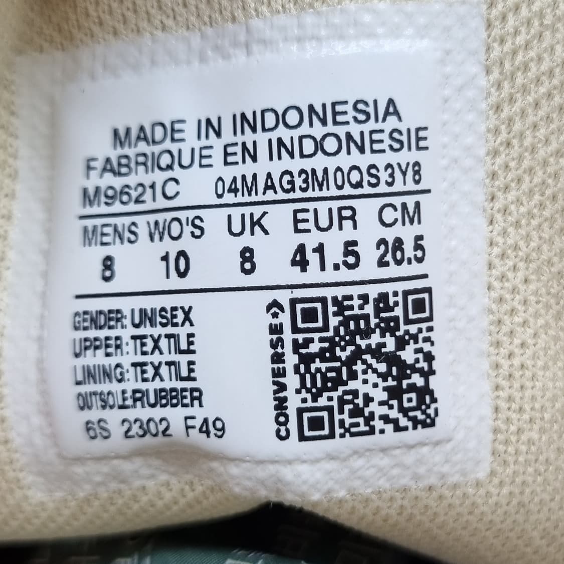 컨버스 척테일러 레드 남성 하이탑265 상품이미지6