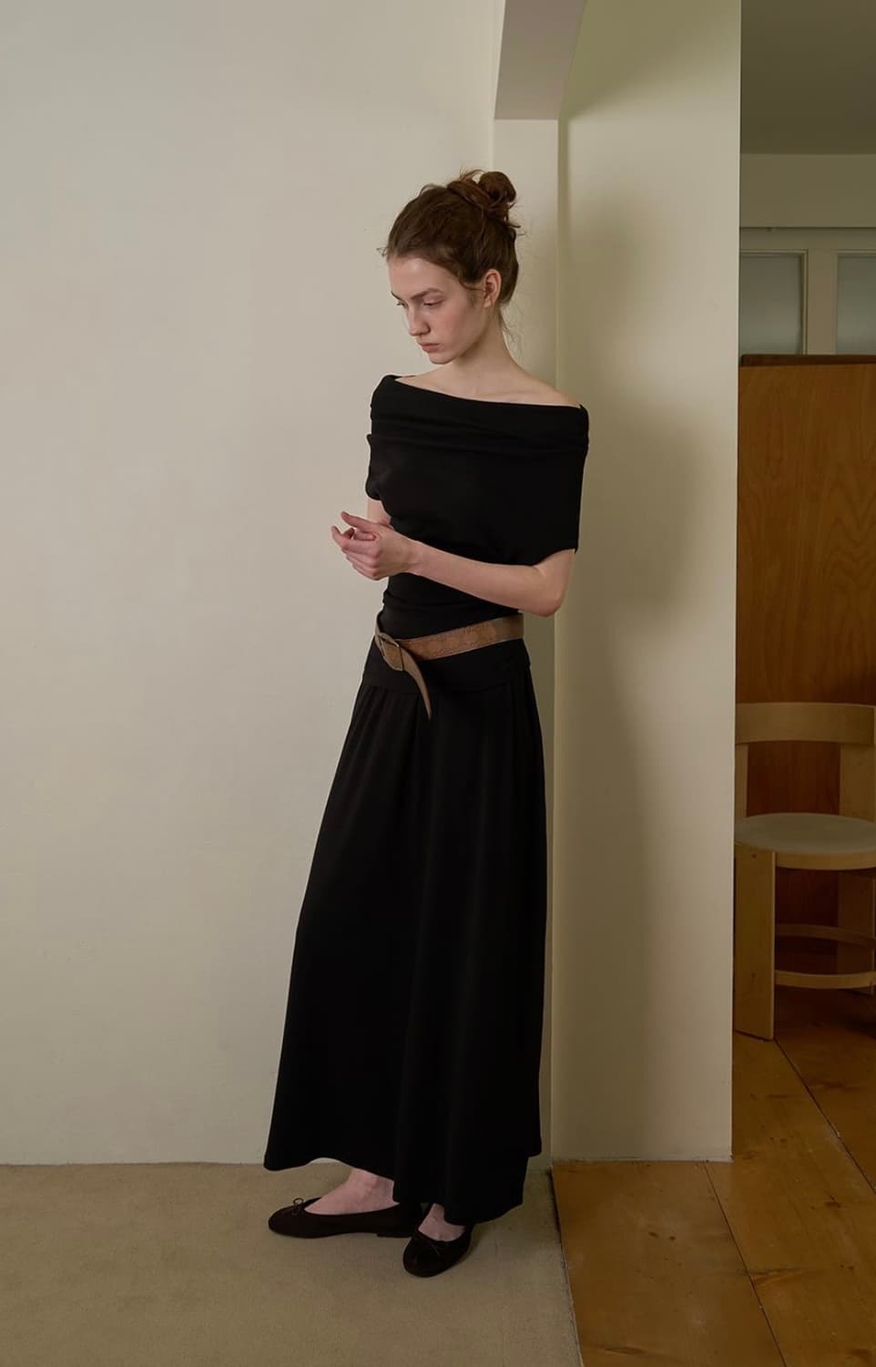 위드아웃썸머 Comfort 셋업(오프숄더+스커트) 상품이미지3