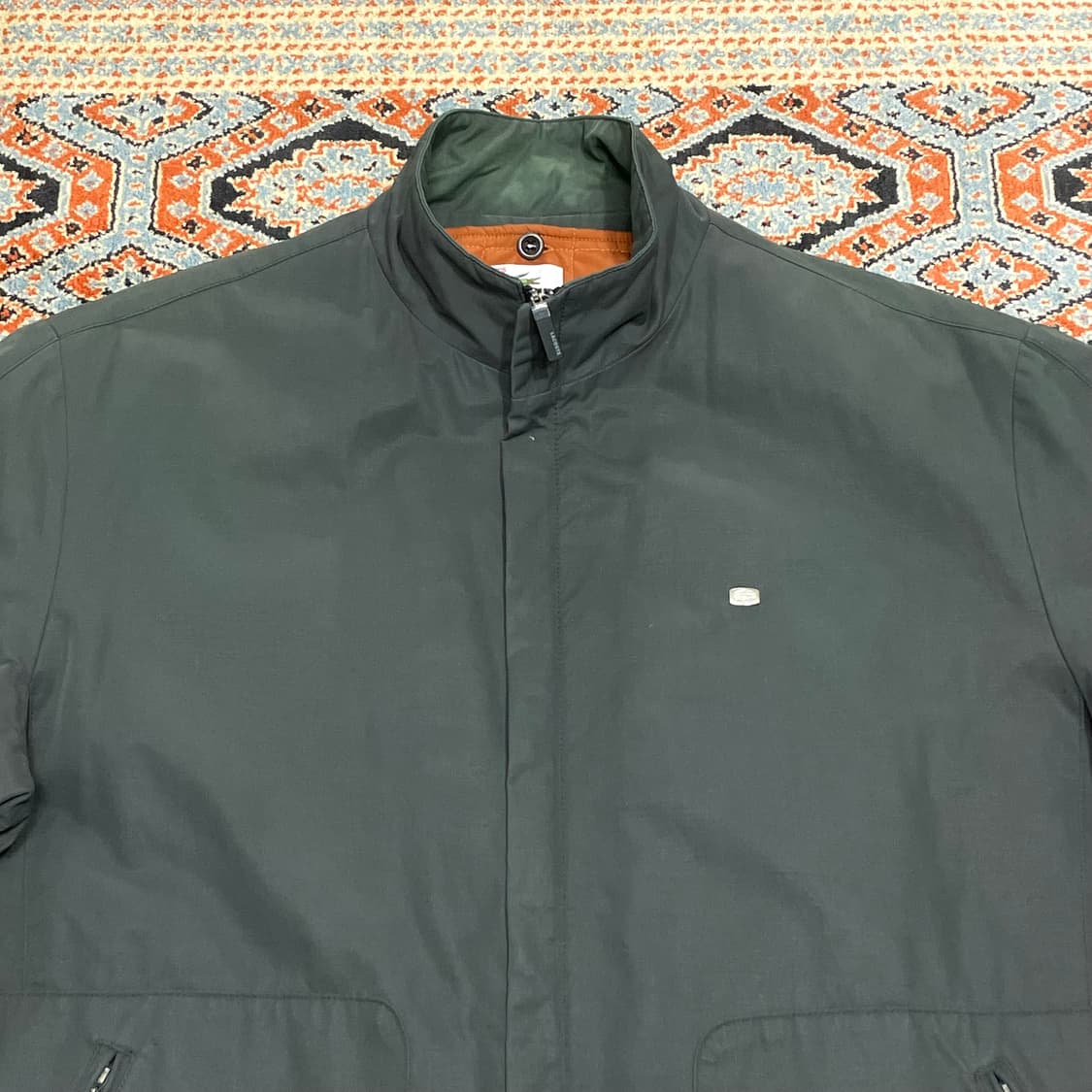 라코스테 다크그린 내피포함 봄버자켓 블루종 남성105 상품이미지2