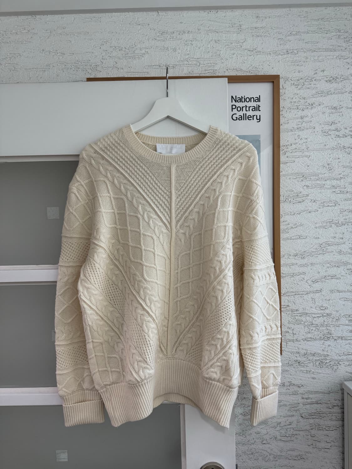 [Neil Barrett] 닐바렛 아이보리 케이블 니트 상품이미지1