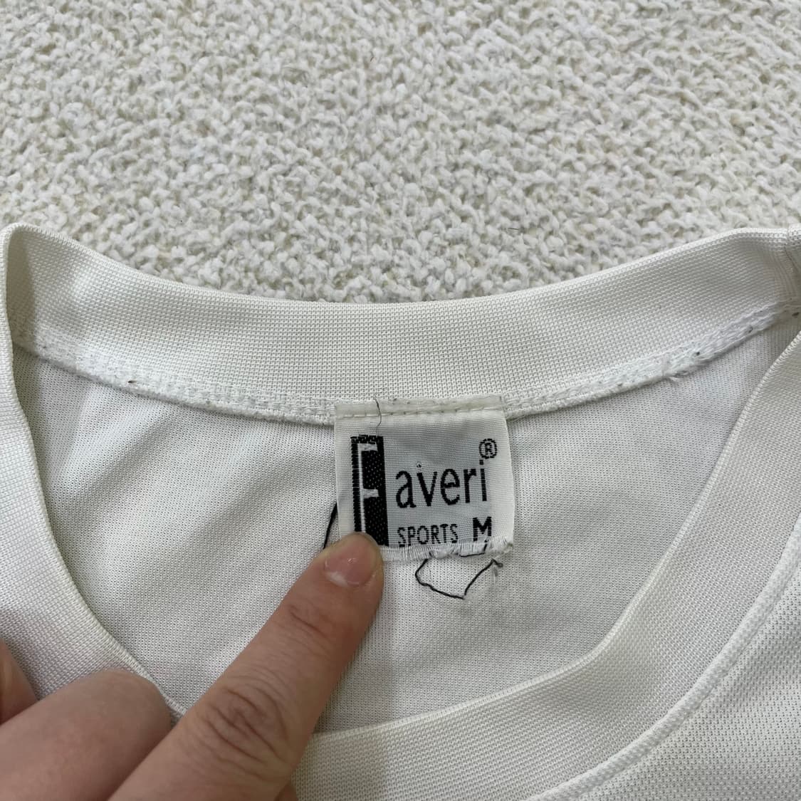 M 빈티지 반팔 무지 티셔츠 0415M 상품이미지2