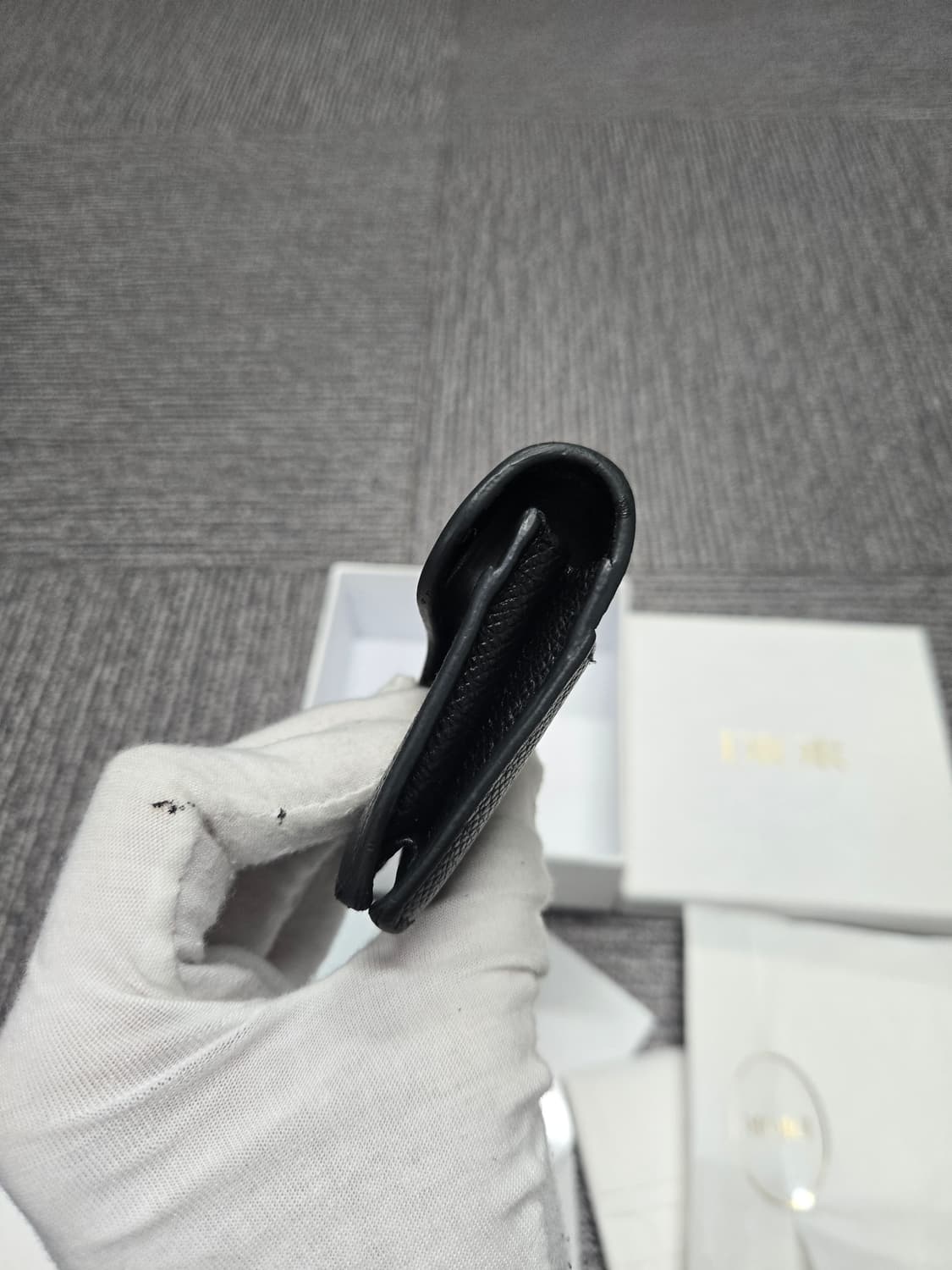 [특가][정품] 디올 래더 새들 카드지갑 상품이미지5