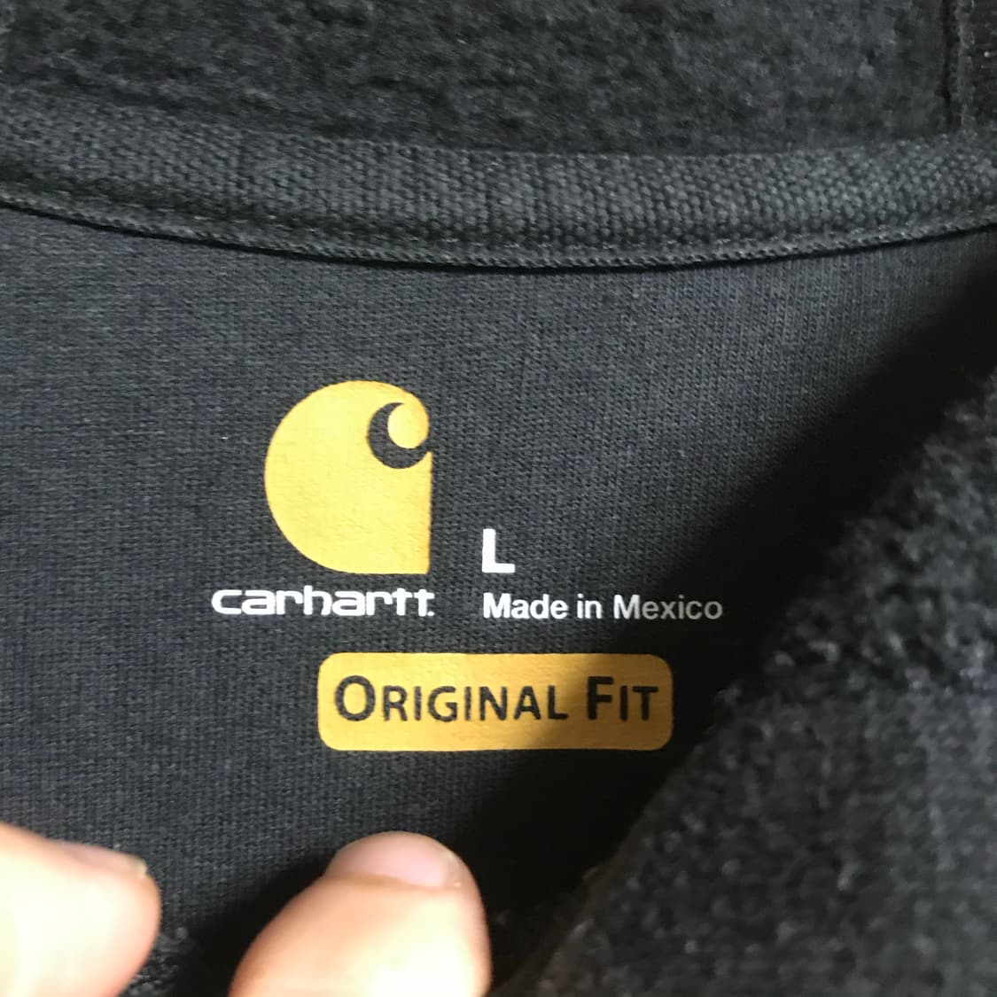 칼하트 시그니처 후드집업 상품이미지3