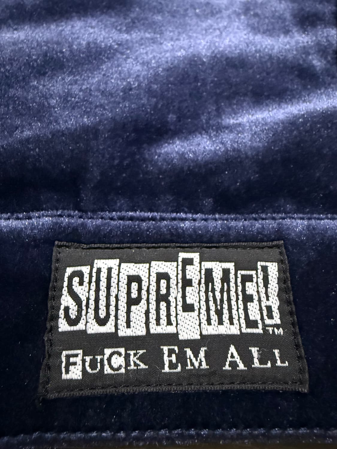 15fw 슈프림 벨벳 워크 자켓 L (스캇, 창모 착용) 상품이미지4