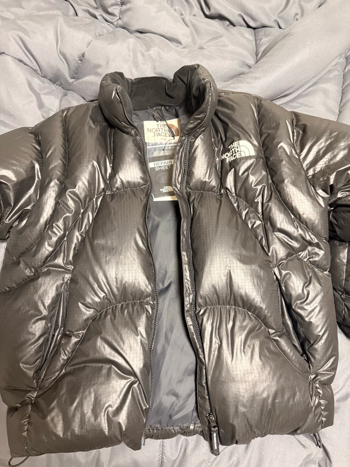 노스페이스 화이트 라벨 웨이브 RDS 다운 블랙 m사이즈 상품이미지4