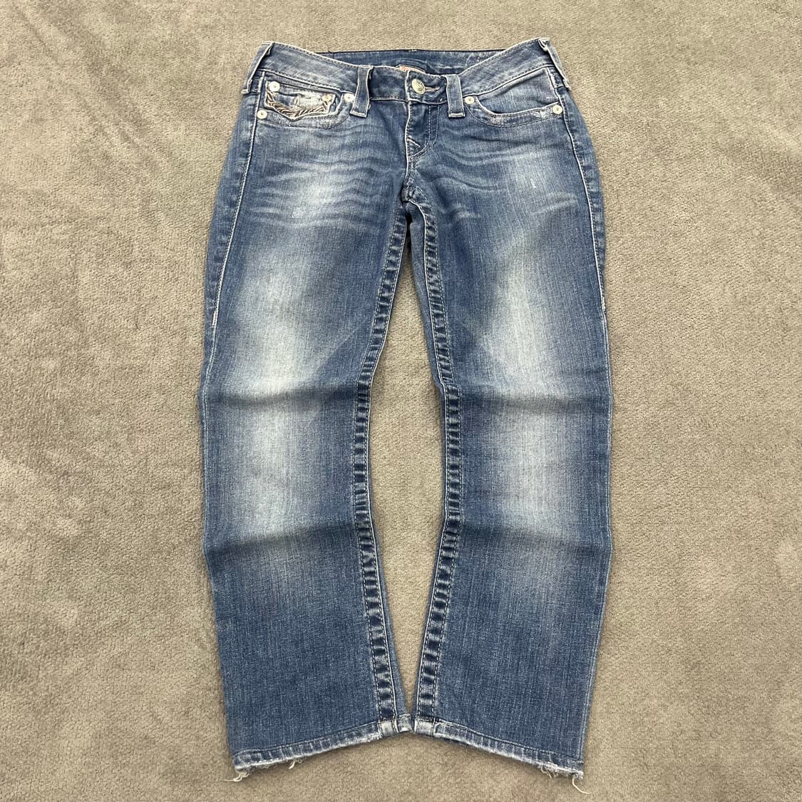 26 트루릴리젼 스트레이트 워싱 데님 상품이미지2