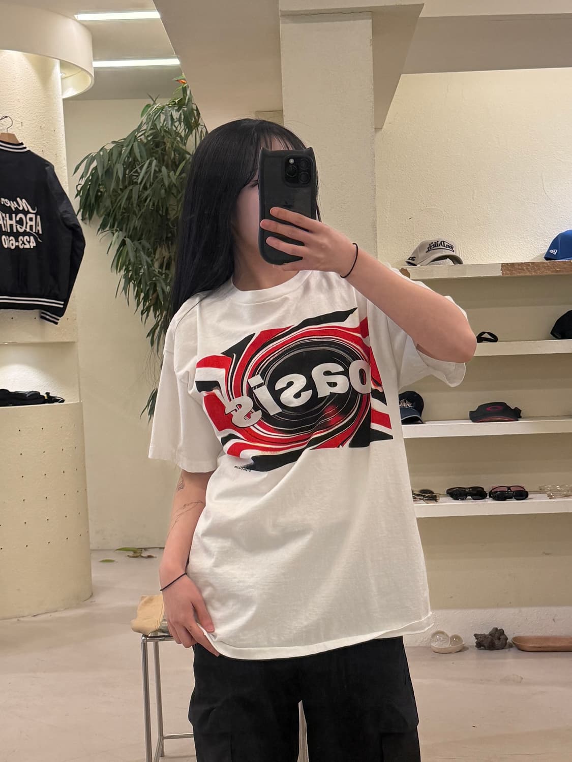 Oasis 온 투어 그래픽 반팔 티셔츠 U209 상품이미지1