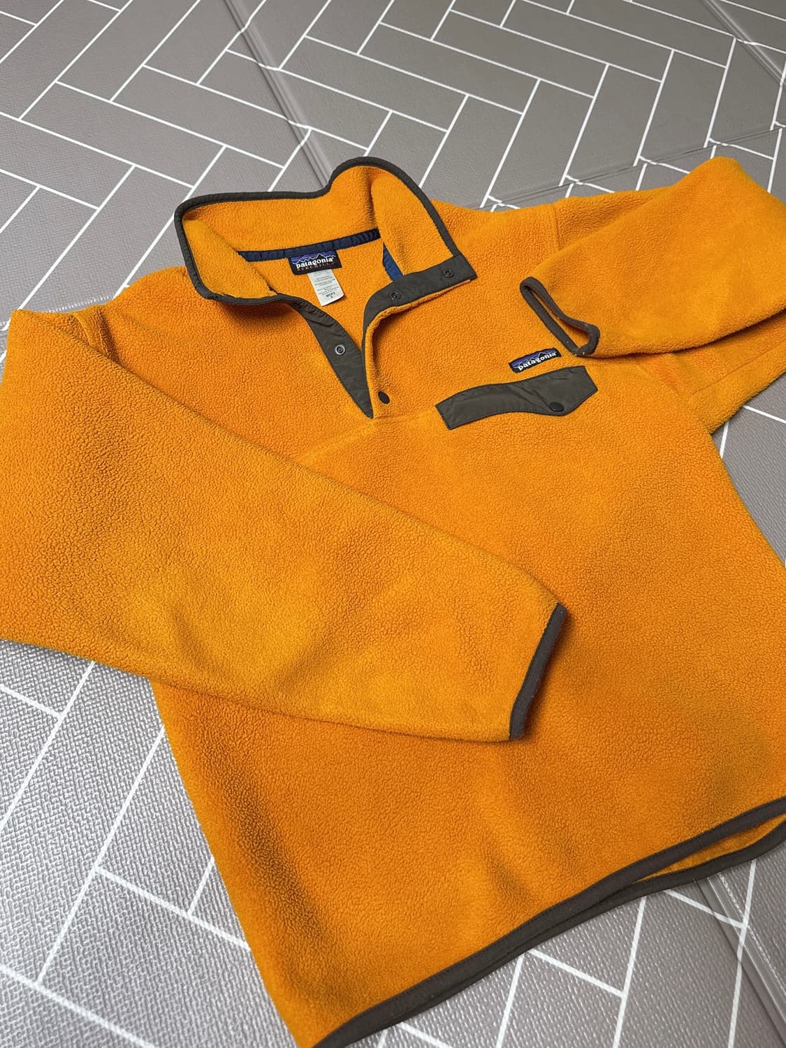 파타고니아 USA 신칠라 옐로우 S(사이즈) 컨디션 좋음 상품이미지1