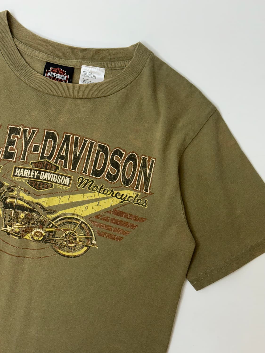 Harley Davidson 할리데이비슨 모터사이클 반팔 티  상품이미지3